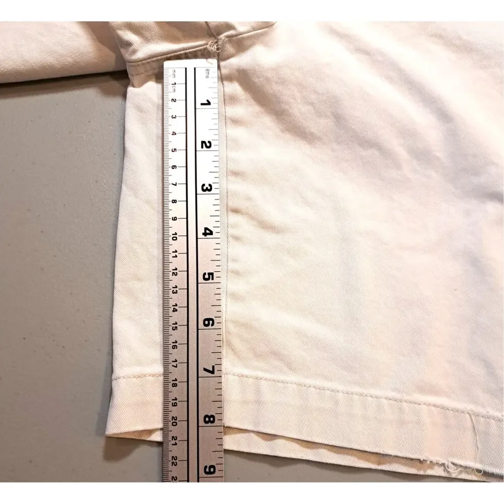 Architect Cargo Shorts Mens 38 Stone 100% Cotton Pockets‎ Utility Hiking Camping